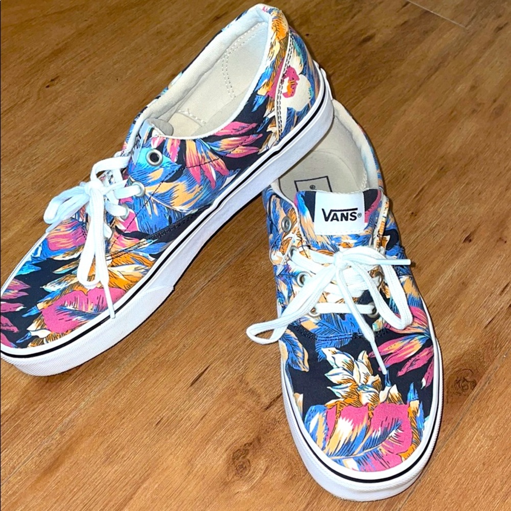 Floral Vans